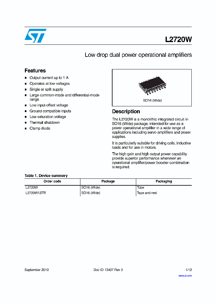 L2720W13TR_8382778.PDF Datasheet