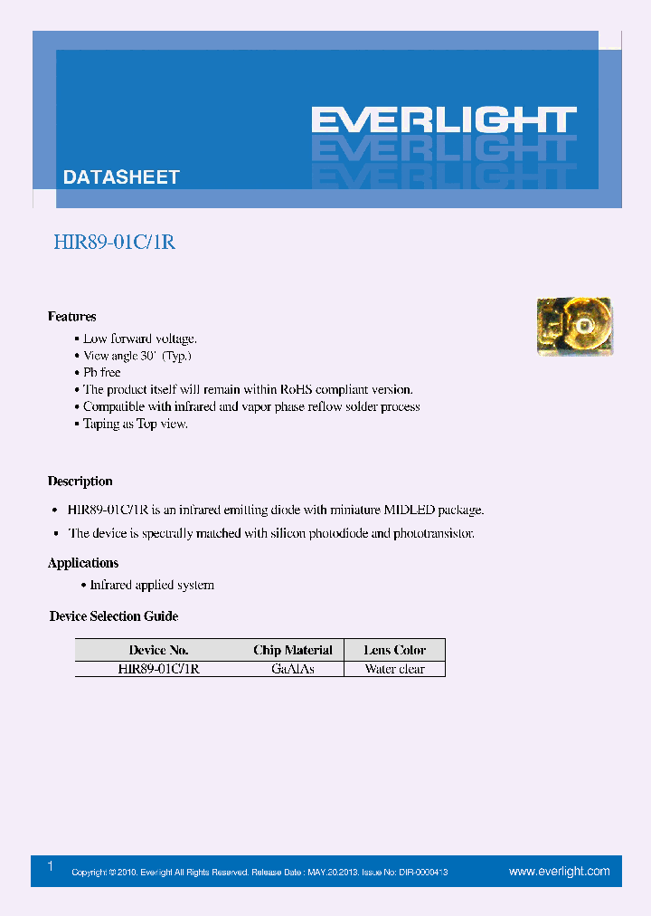 HIR89-01C-1R-15_8382859.PDF Datasheet
