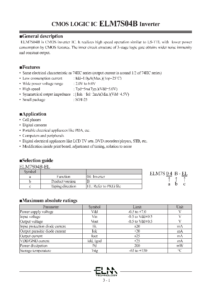 ELM7S04B_8382931.PDF Datasheet