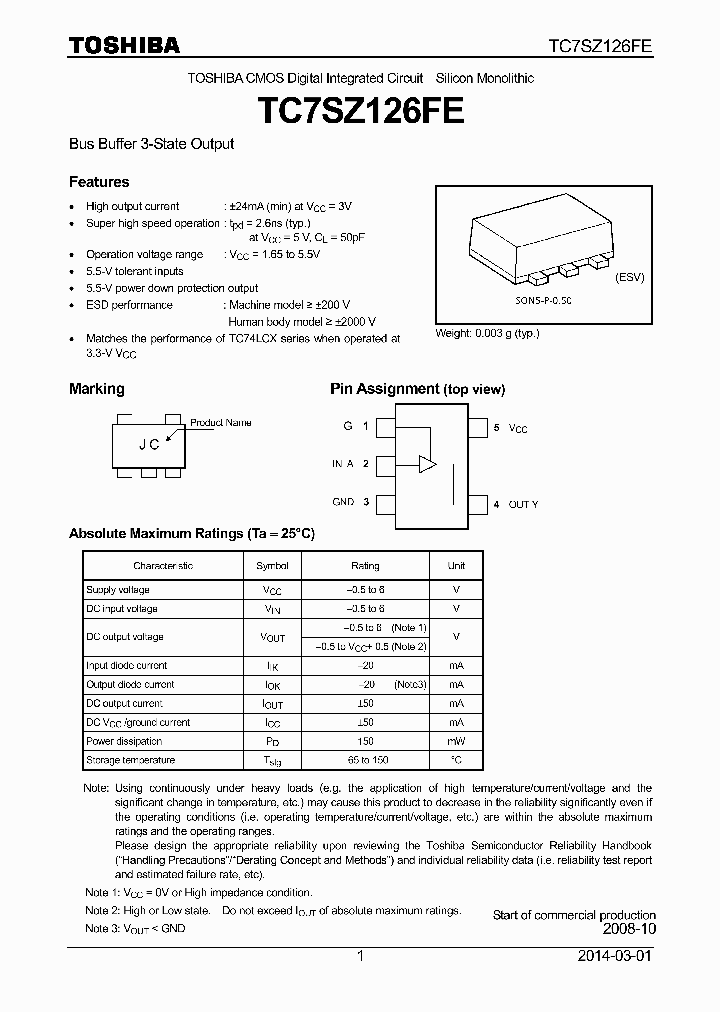TC7SZ126FE_8383037.PDF Datasheet