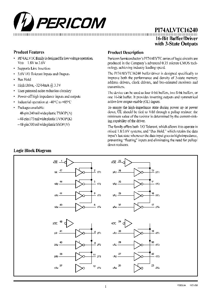 PI74ALVTC16240_8383056.PDF Datasheet