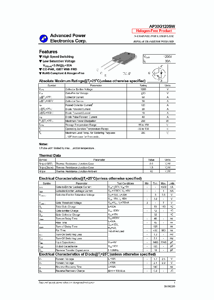AP30G120SW-16_8383047.PDF Datasheet
