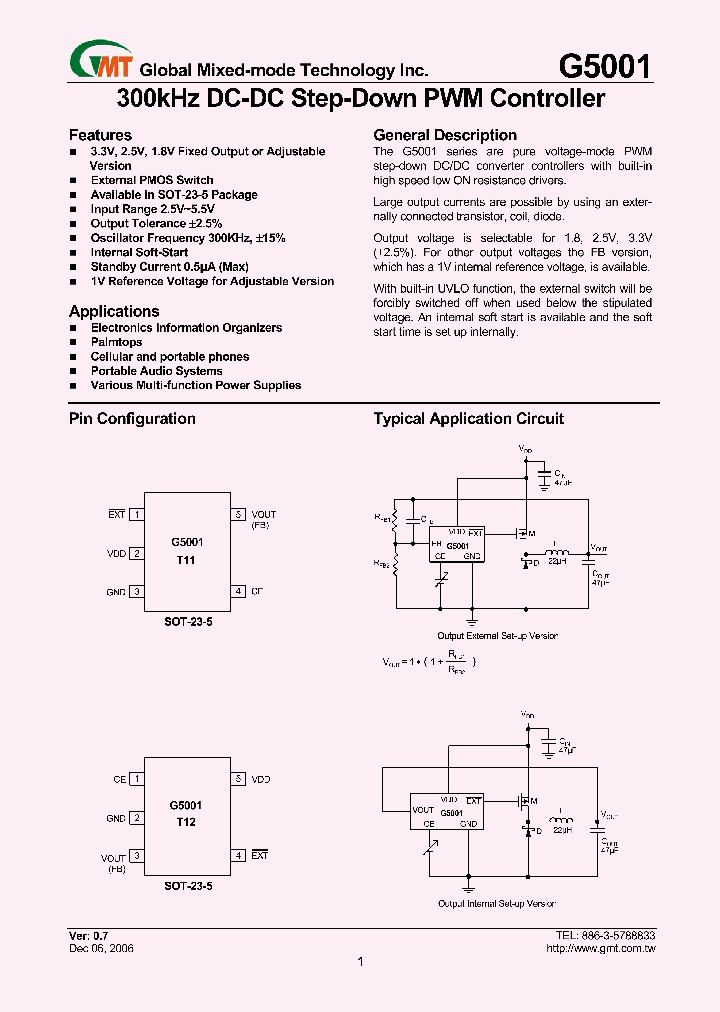 G5001_8383146.PDF Datasheet