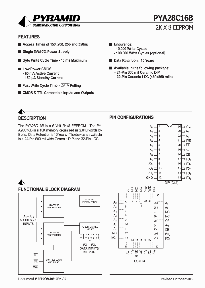 PYA28C16BE-20CWM_8383338.PDF Datasheet