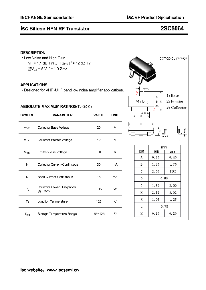 2SC5064_8383780.PDF Datasheet