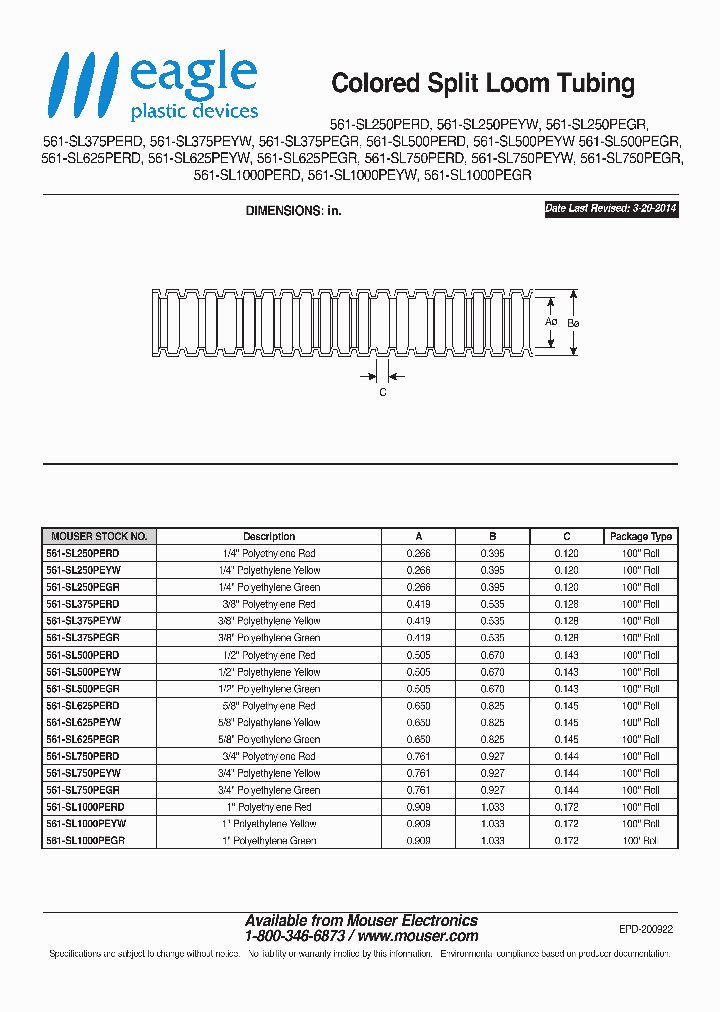 561-SL250PEYW_8385212.PDF Datasheet
