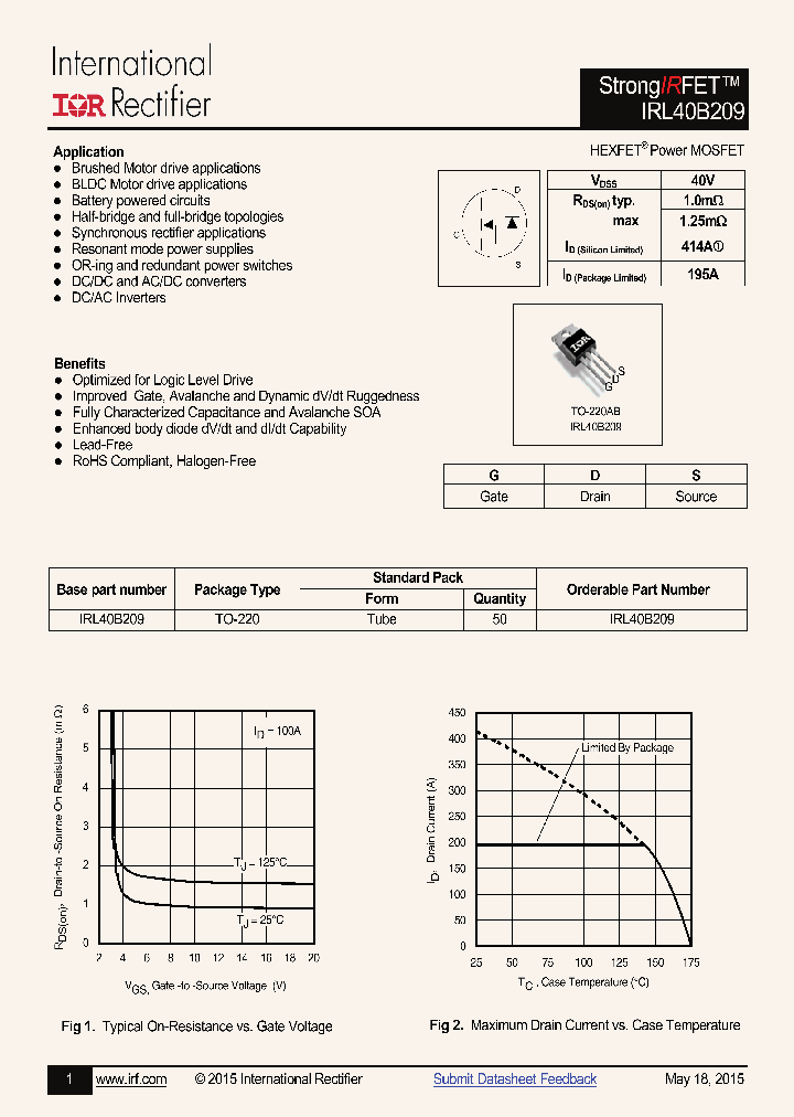IRL40B209_8385174.PDF Datasheet
