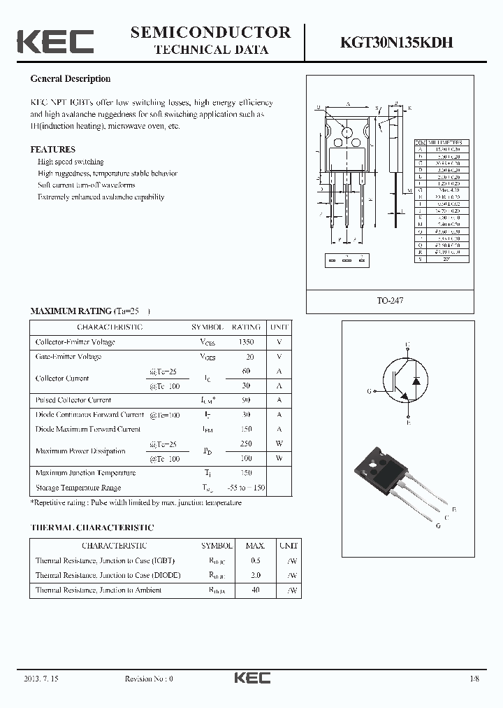 KGT30N135KDH_8385432.PDF Datasheet