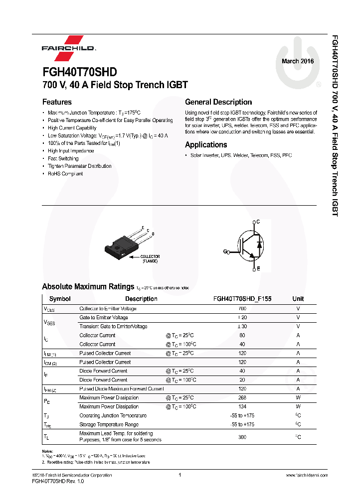 FGH40T70SHD-F155_8385918.PDF Datasheet