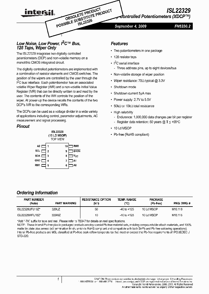 ISL22329_8386140.PDF Datasheet