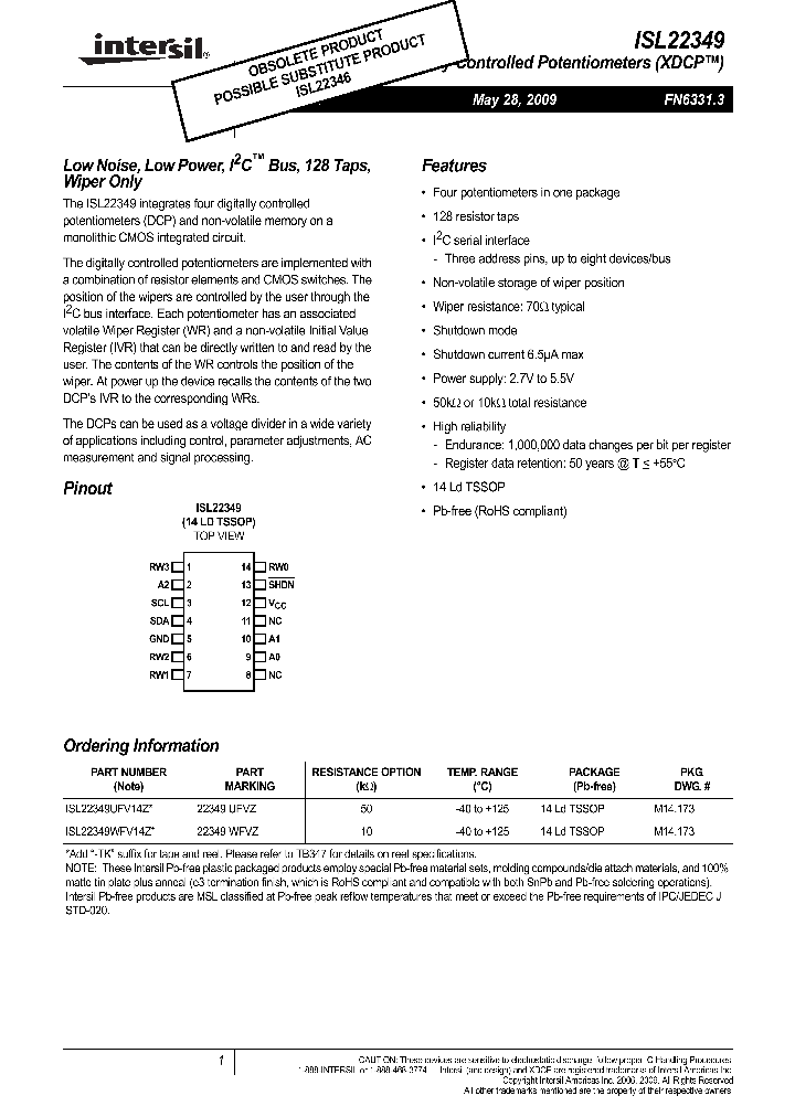 ISL22349_8386141.PDF Datasheet