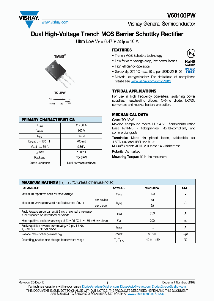 V60100PW-15_8386192.PDF Datasheet