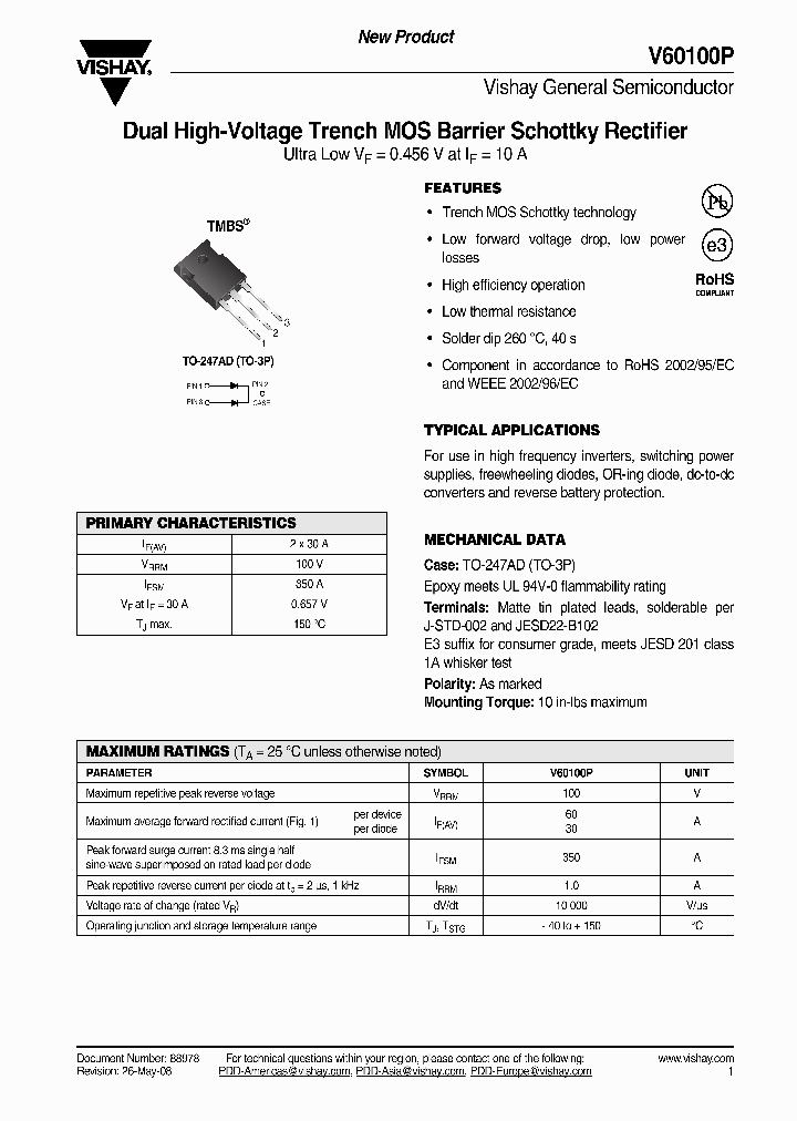 V60100P-15_8386193.PDF Datasheet