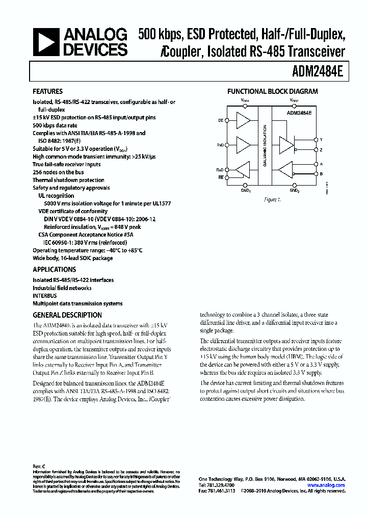 ADM2484E_8386842.PDF Datasheet