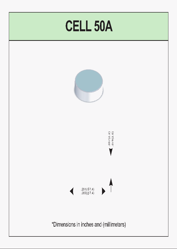 CELL-50A_8387291.PDF Datasheet