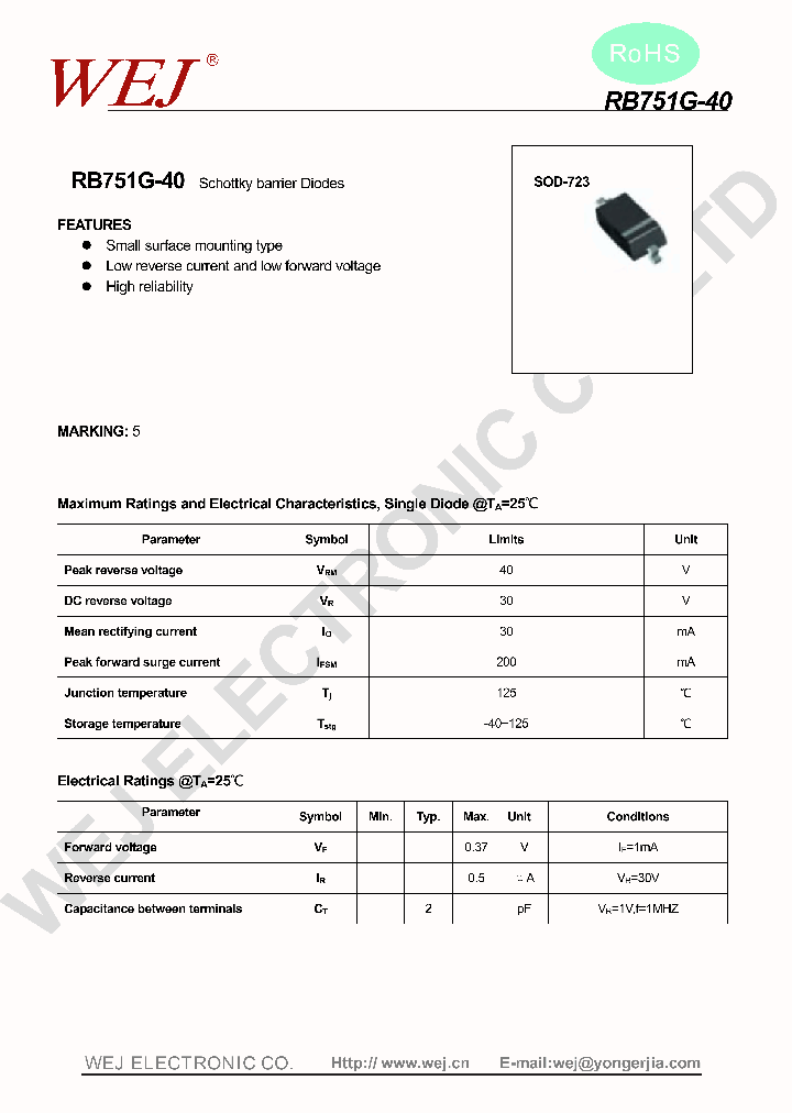 RB751G-40_8387326.PDF Datasheet