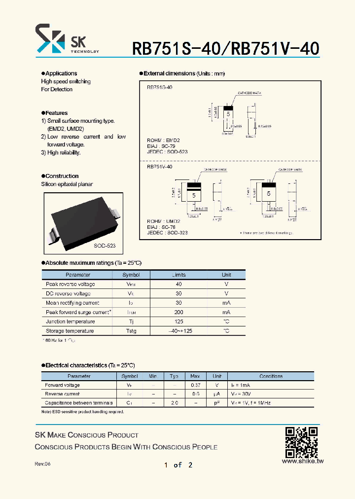 RB751S-40_8387328.PDF Datasheet