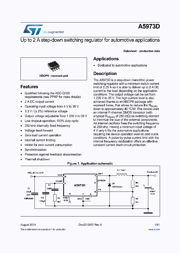 A5973D013TR_8388166.PDF Datasheet