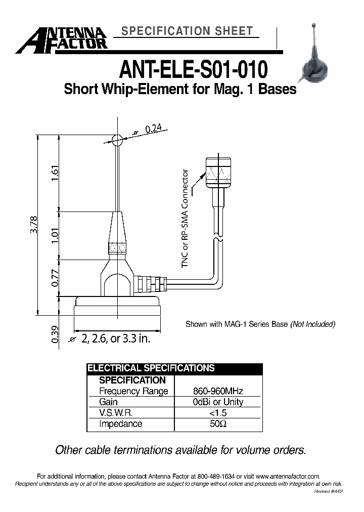ANT-ELE-S01-010_8388479.PDF Datasheet