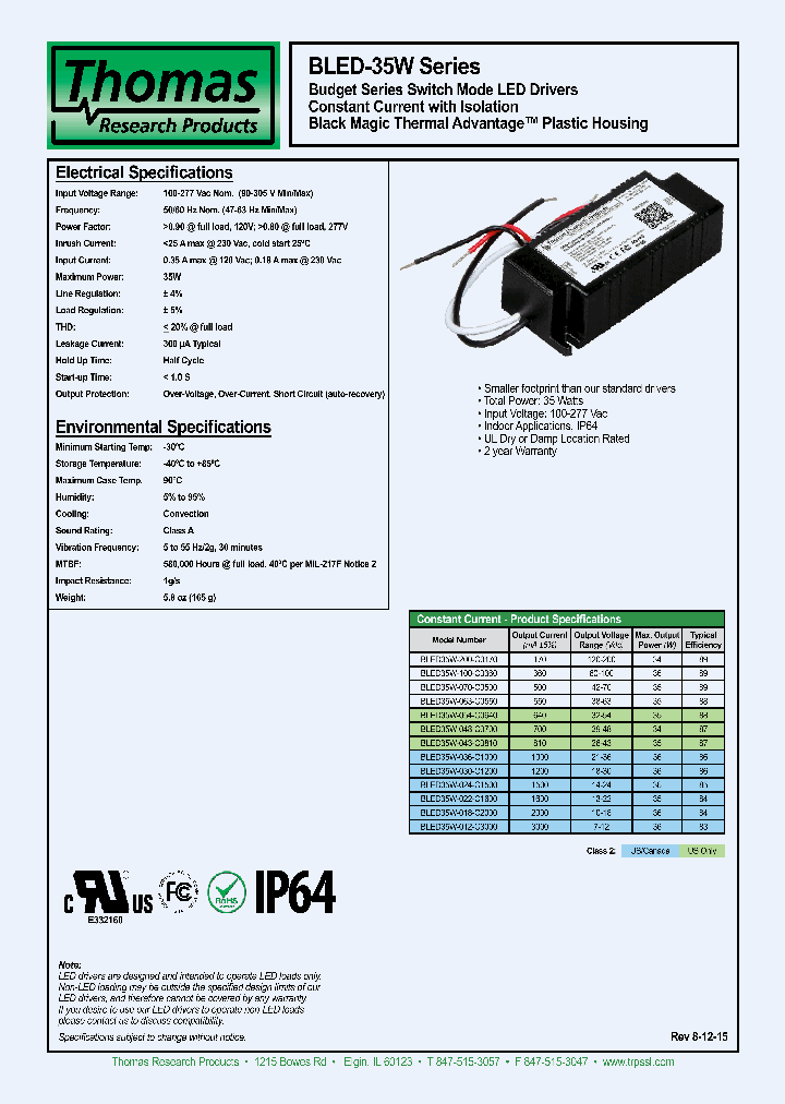 BLED35W-018-C2000_8388615.PDF Datasheet