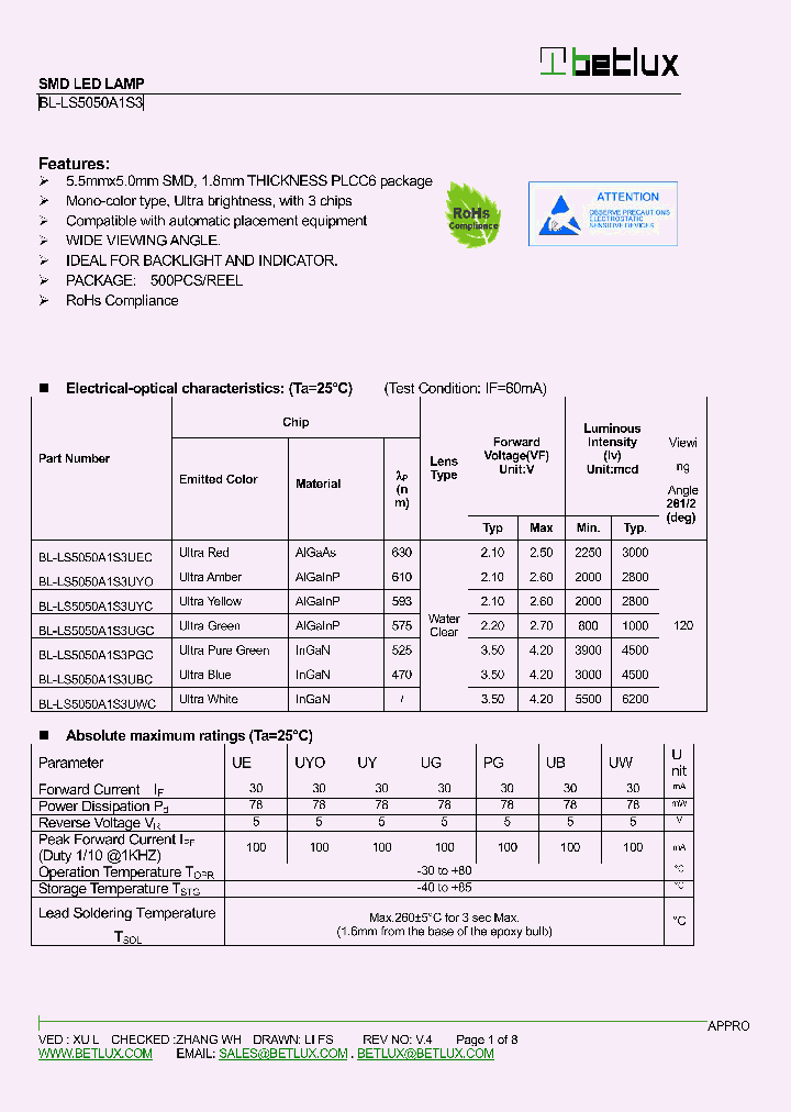 BL-LS5050A1S3_8388777.PDF Datasheet