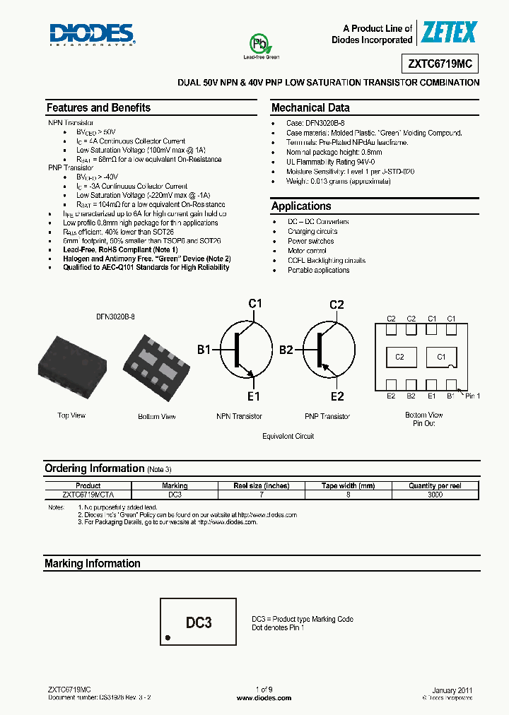 ZXTC6719MC_8389406.PDF Datasheet