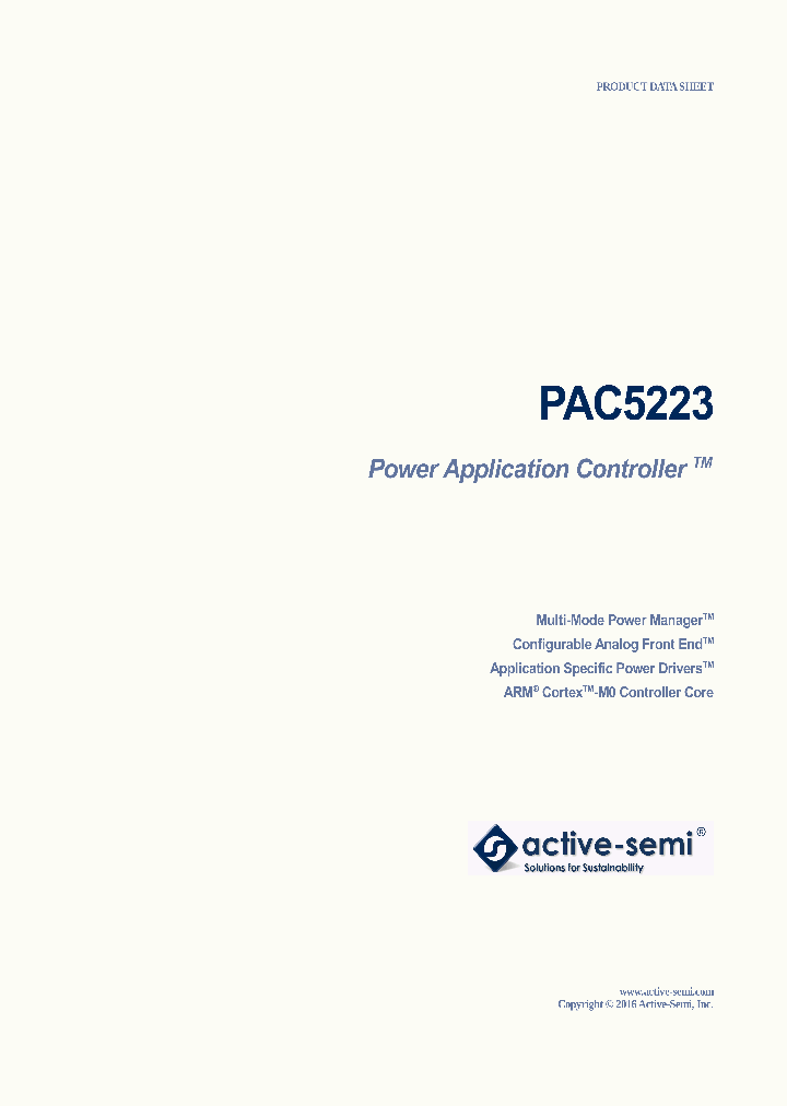 PAC5223_8389650.PDF Datasheet
