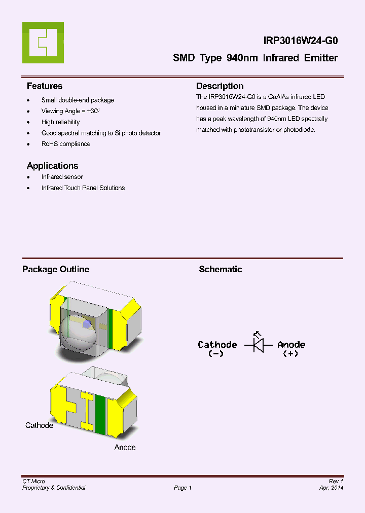 IRP3016W24-G0_8390346.PDF Datasheet