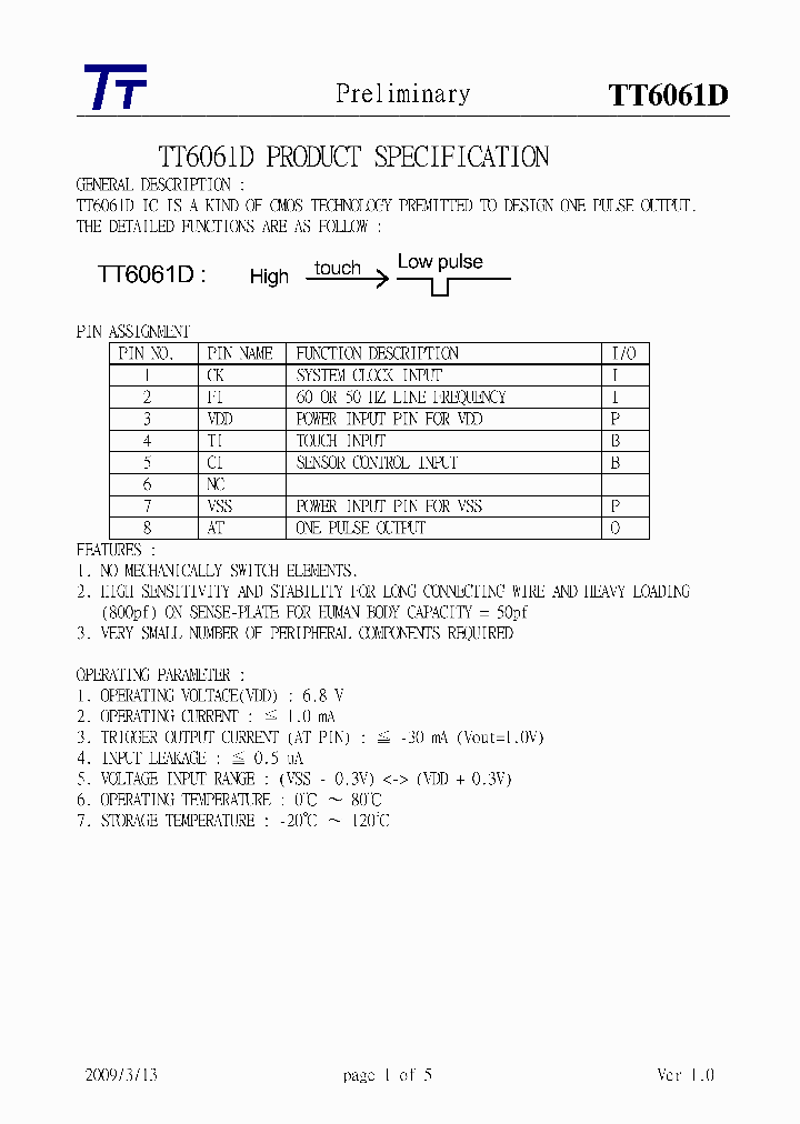 TT6061D_8390410.PDF Datasheet