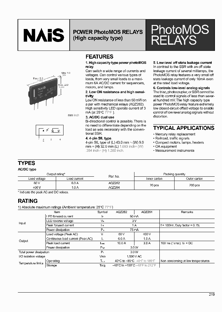 AQZ264_8391064.PDF Datasheet