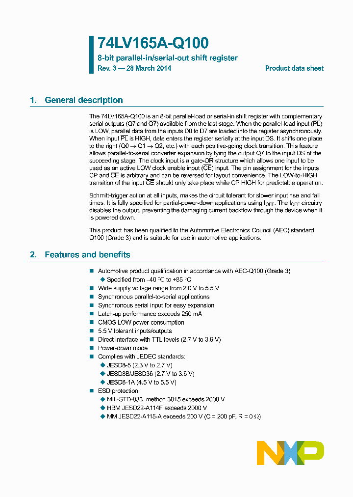 74LV165APW-Q100_8391362.PDF Datasheet