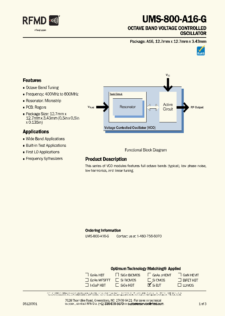 UMS-800-A16-G_8391936.PDF Datasheet
