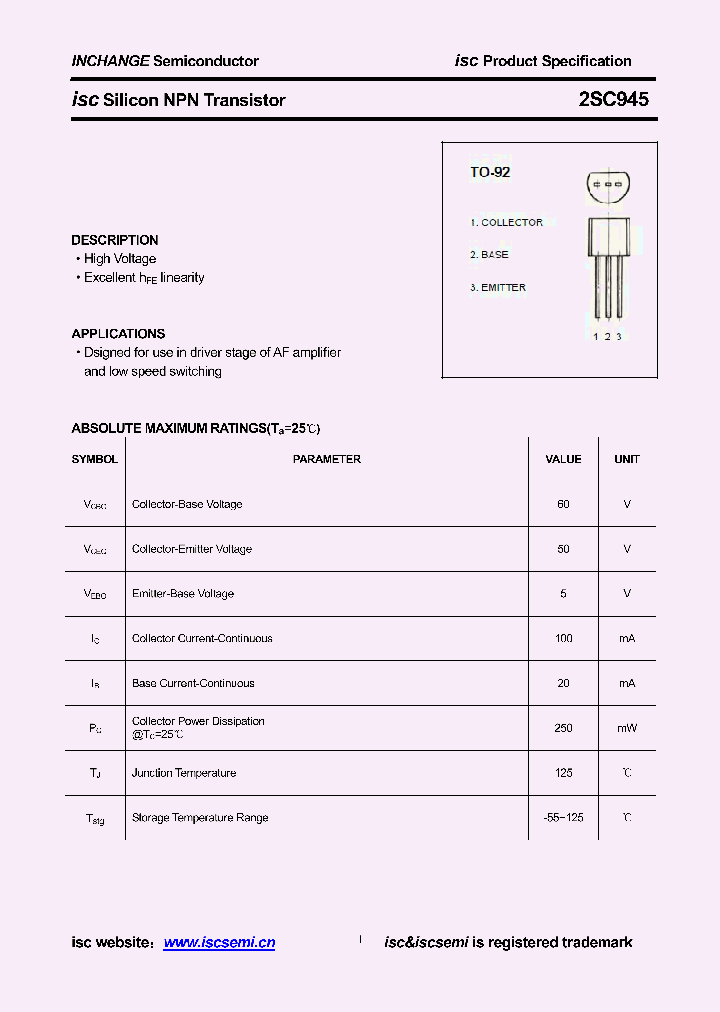 2SC945_8392618.PDF Datasheet