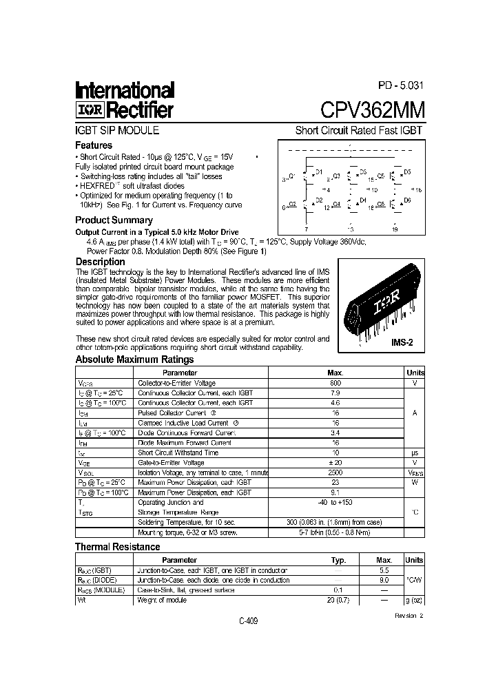 CPV362MM_8392809.PDF Datasheet