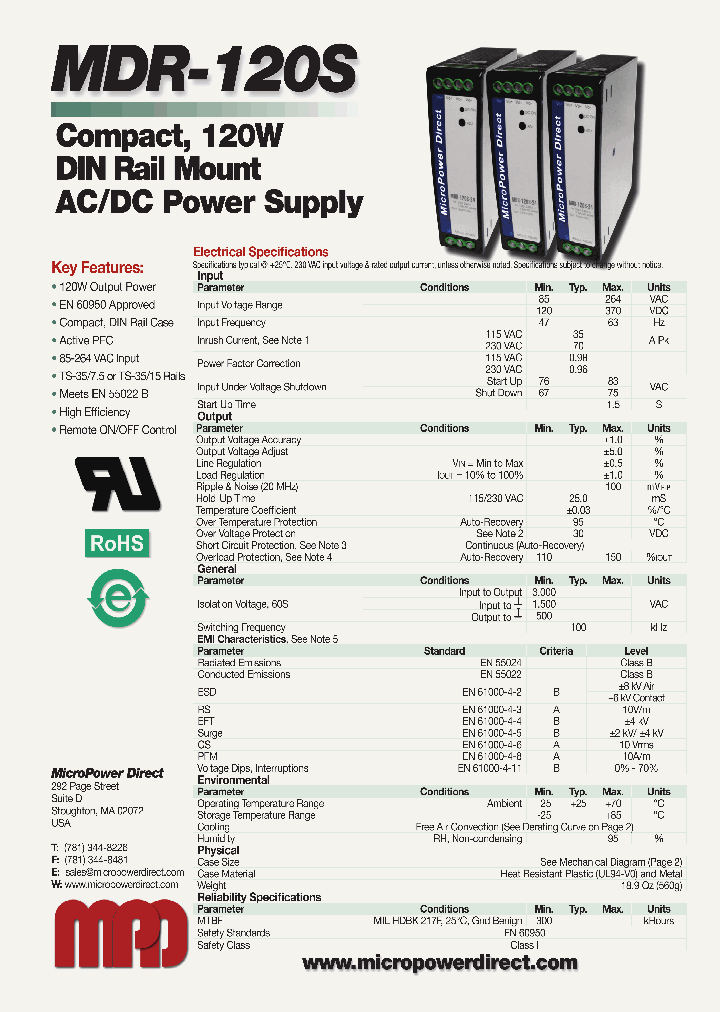 MDR-120S_8393499.PDF Datasheet