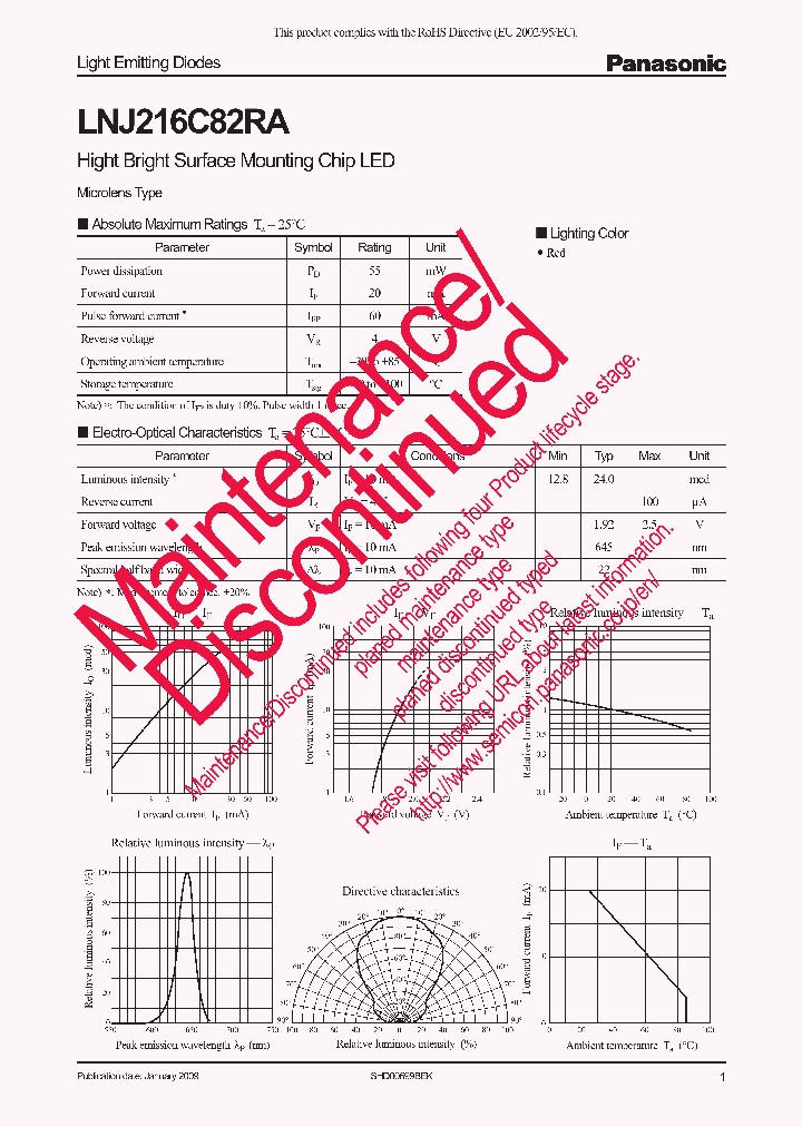 LNJ216C82RA_8394340.PDF Datasheet