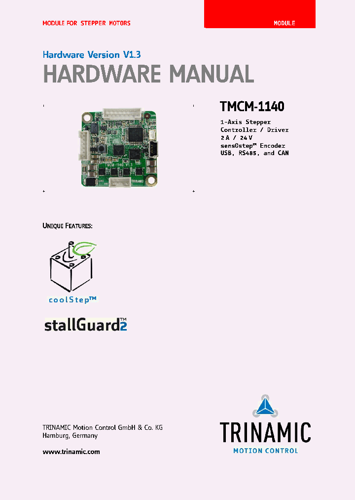 TMCM-1140-CANOPEN_8394505.PDF Datasheet