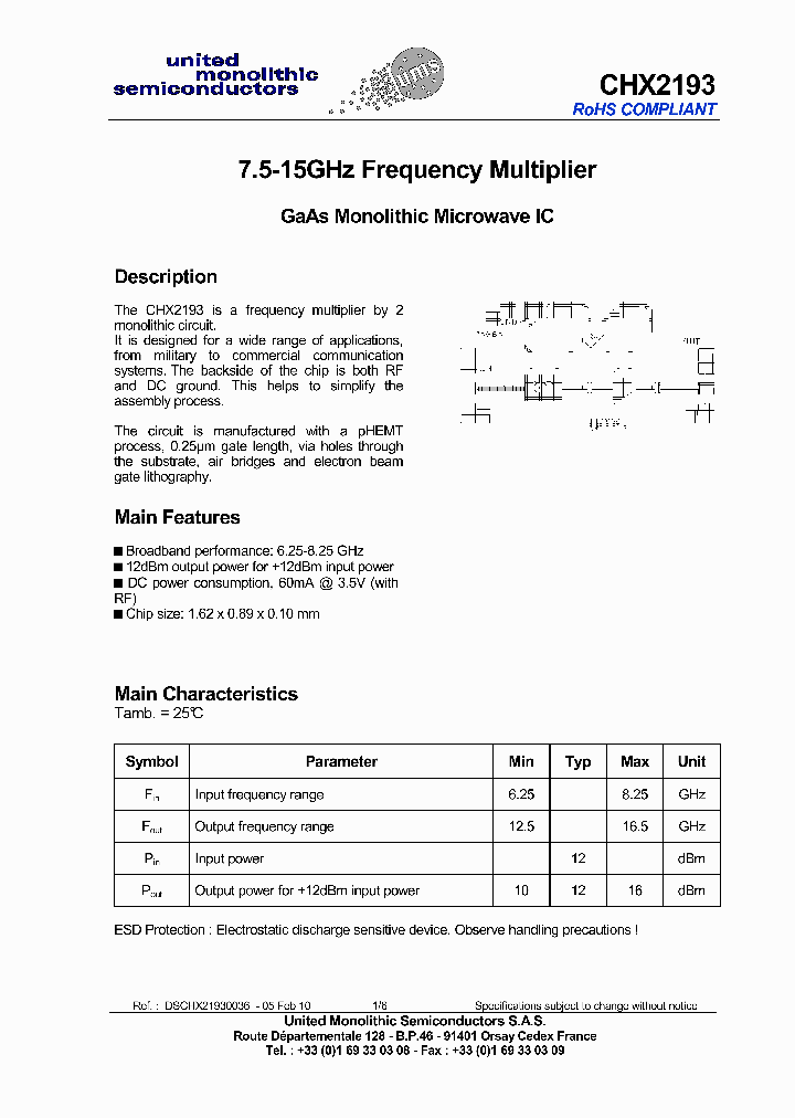 CHX2193_8394656.PDF Datasheet