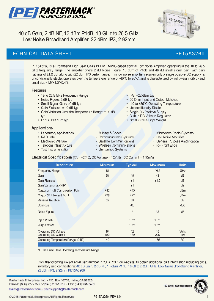 PE15A3260_8394983.PDF Datasheet