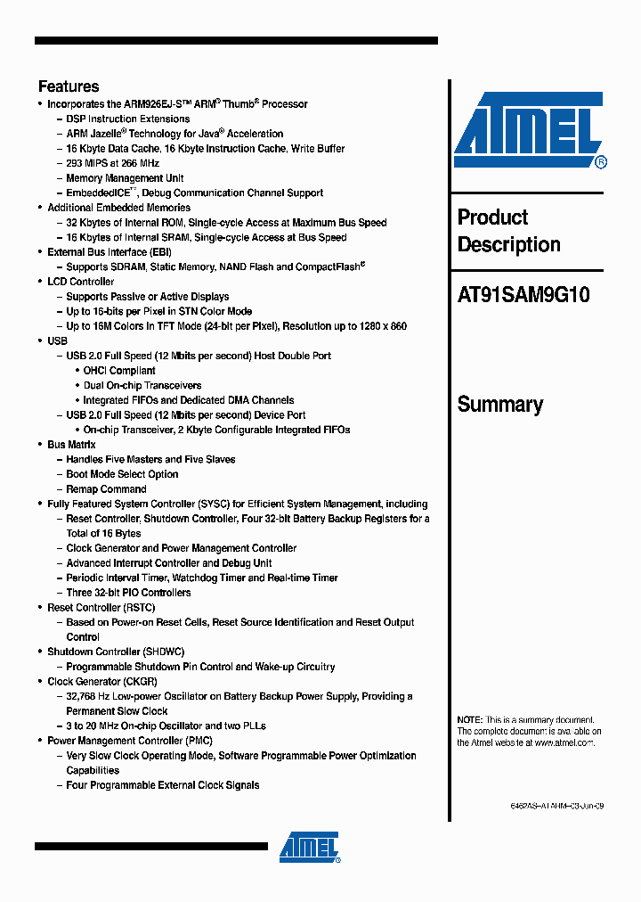 AT91SAM9G10-14_8395105.PDF Datasheet