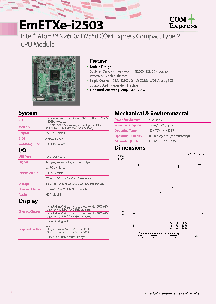 EMETXE-I2503_8395147.PDF Datasheet