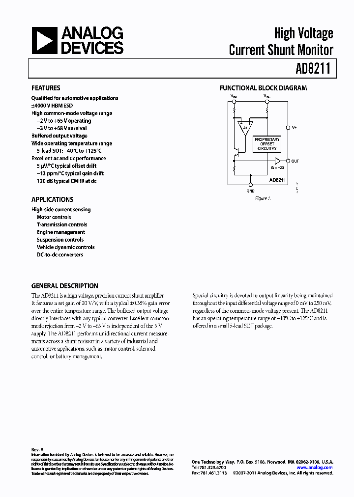 AD8211YRJZ-RL7_8395497.PDF Datasheet