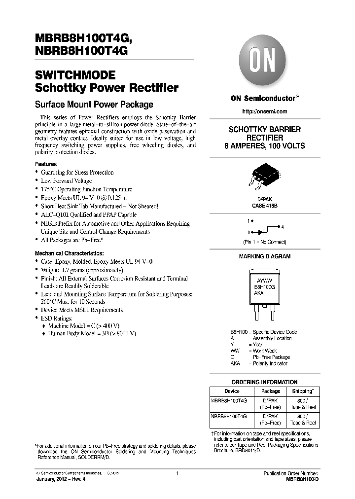 MBRB8H100_8395531.PDF Datasheet
