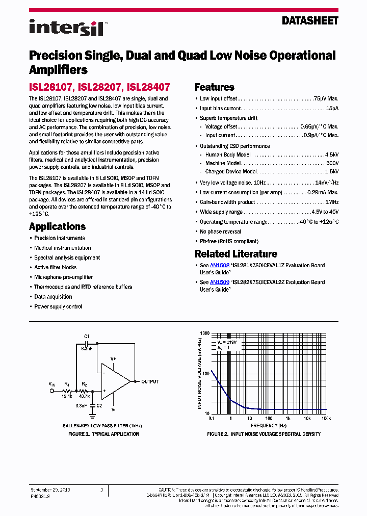 ISL28207SOICEVAL2Z_8395577.PDF Datasheet