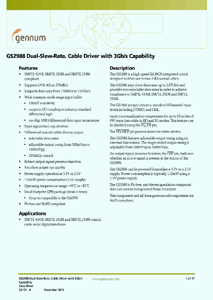 GS2988-INE3_8395730.PDF Datasheet