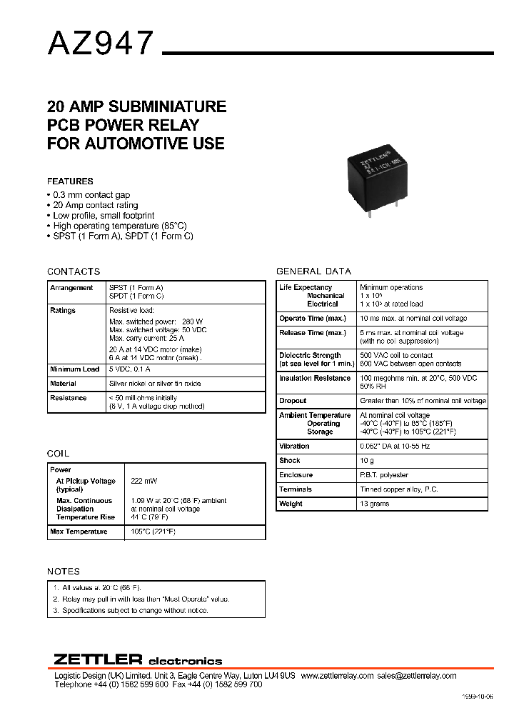AZ947-1C-9D_8396086.PDF Datasheet