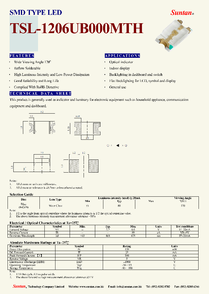 TSL-1206UB000MTH_8396628.PDF Datasheet