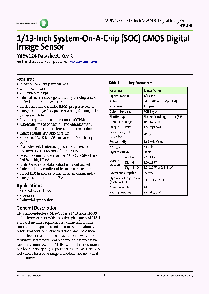 MT9V124D00STCK22DC1-200_8396785.PDF Datasheet