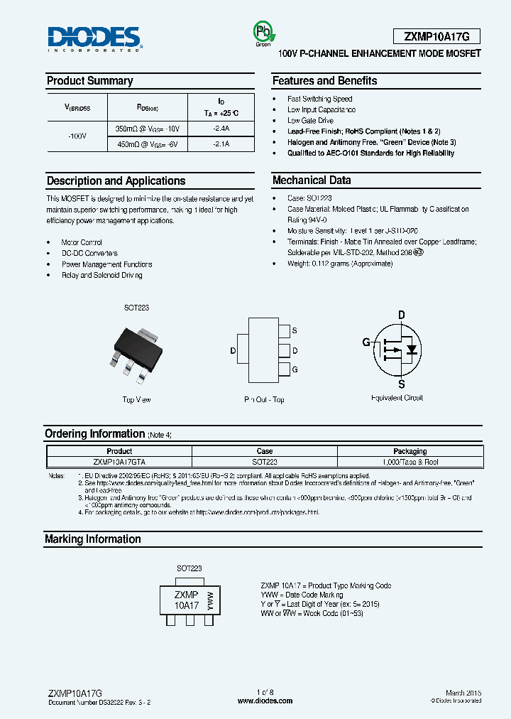 ZXMP10A17G-15_8397132.PDF Datasheet