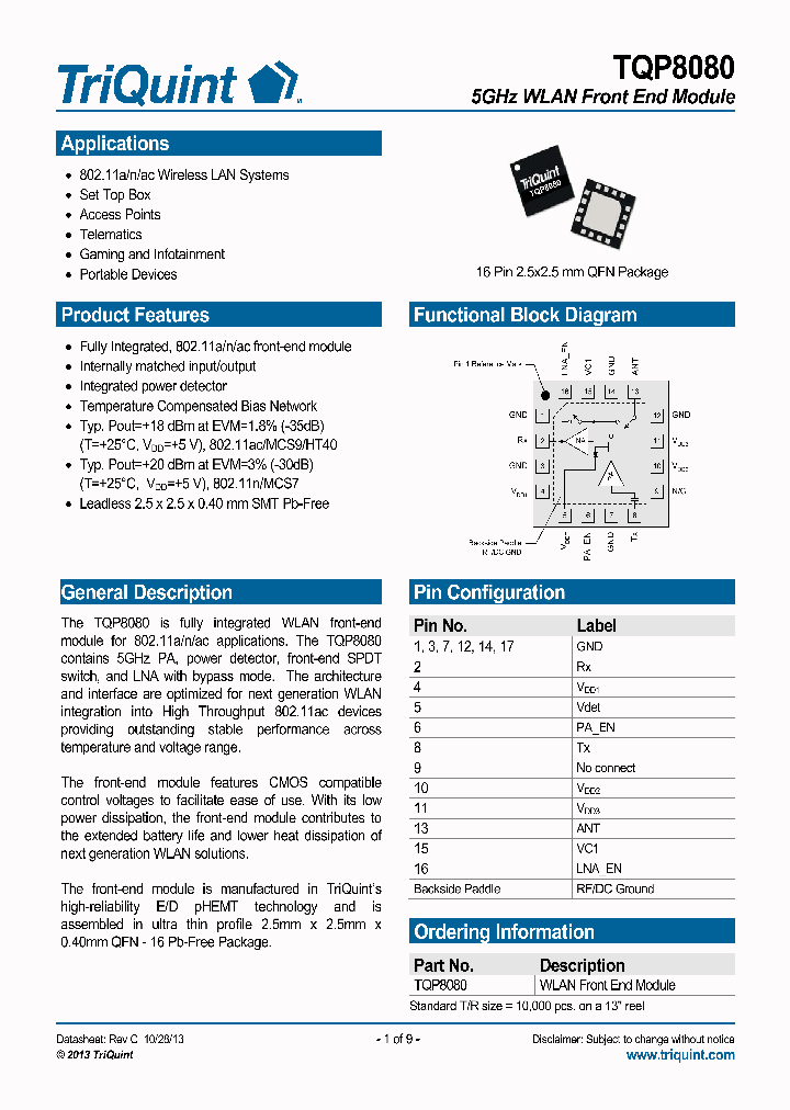 TQP8080-15_8397208.PDF Datasheet
